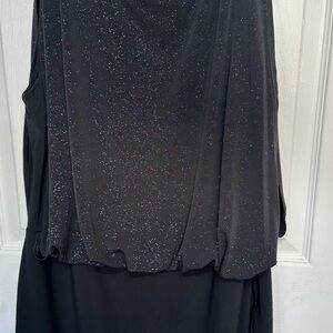 Jade Black Sparkle Dress